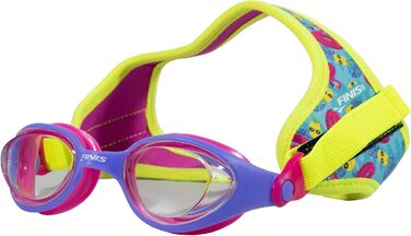 Дитячі плавальні окуляри Finis DragonFly Flamingo для дітей 4-12 років, з UV-захистом, неопреновим ремінцем, без ПВХ і латексу