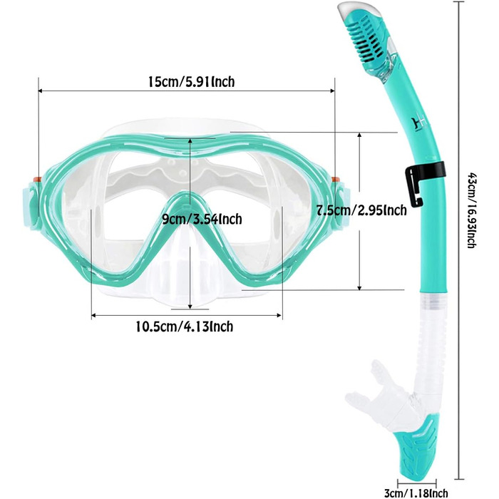Дитяча маска, набір трубок, пакети для підводного плавання, з маскою для дайвінгу, суха трубка, сітчаста сумка, антизапотівання, спорядження для снорклінгу для дітей для снорклінгу, плавання, дайвінгу