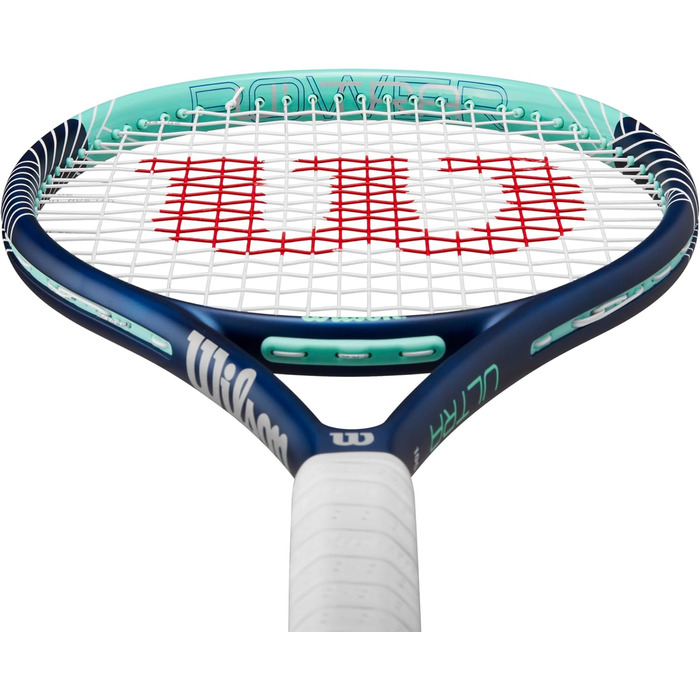 Ракетка Wilson Ultra Power 100 4-1/4 (2) Синій/Бірюзовий