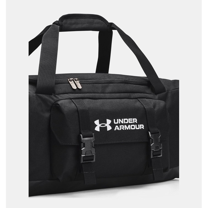 Спортивна сумка Under Armour унісекс, UA Gametime Duffle SM - чорний, білий, один розмір, чорний, tek beden, тренувальний