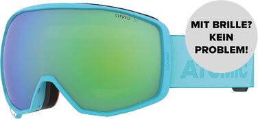 Гірськолижні окуляри ATOMIC Unisex Count S Stereo One size Scuba Blue