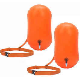 Буй E-Onfoot з приводом, добре видимий для тренування Orange-2Pcs