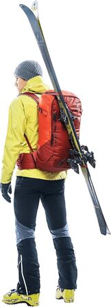 Рюкзак для лижного туризму deuter Unisex Freerider Pro 34 (3410 л, лава-папайя)