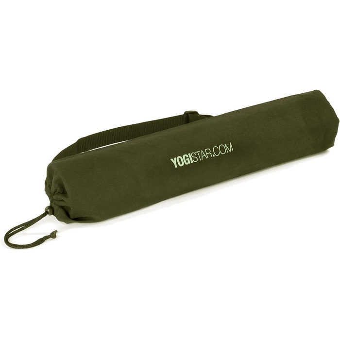 Сумка для йоги Yogistar Yogibag Basic - Бавовна - (65 x 14 x 14 см, оливково-зелена)