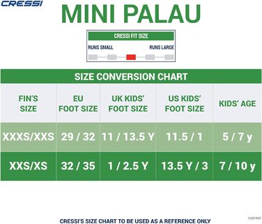 Набір для підводного плавання Cressi Kids Mini Palau 29 Вт x 32 л рожевий