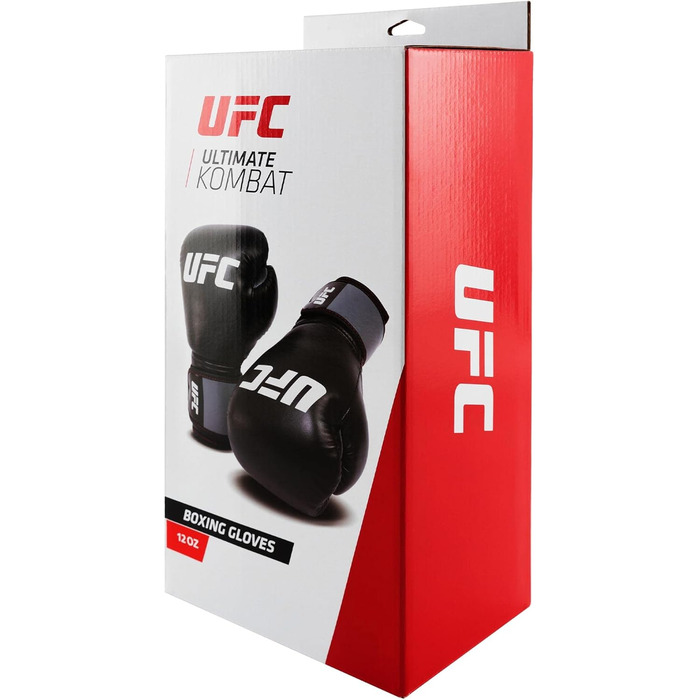 Боксерські рукавички UFC, чорні, 8 унцій