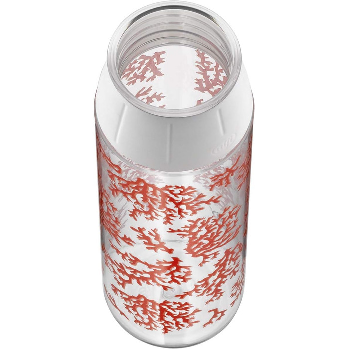 Пляшка для пиття alfi Tritan BPA Free, пляшка для води 700 мл, tritanBottle Coral, герметична, вуглецева, її можна мити в посудомийній машині, 5495.110.070 Пляшка для toGo, школи, спорту, піших прогулянок, відпочинку