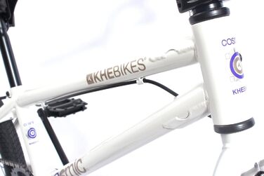 Дитячий велосипед KHE BMX Cosmic White Білий 20 дюймів з ротором Afix всього 11,1 кг