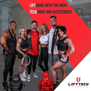 Пояс Lift Tech Fitness шкіряний, 10,2 см, унісекс для силових тренувань