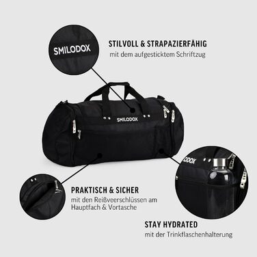 Сумка спортивна SMILODOX Houston - унісекс для фітнесу та подорожей