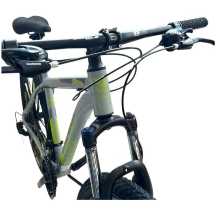 Гірський велосипед MTB Hardtail ALU Bike, 21 швидкість, Zoom 23 Cross (містично-сірий, 18), 27,5