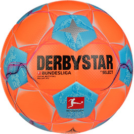 Футбольний м'яч Derbystar Bundesliga Brillant APS High Visible, підвищена видимість, офіційний матчевий м'яч