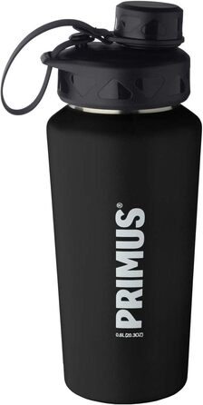 Сталева пляшка для води Relags Primus Trailbottle, чорна, 0,6 л