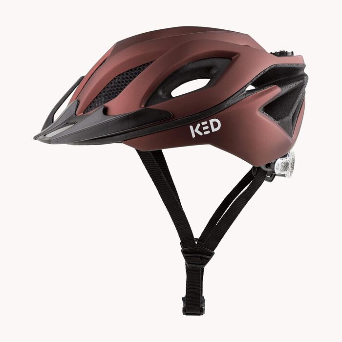 Велосипедний шолом KED Spiri II Trend з LED підсвіткою, захистом від комах, 290 г, для жінок і чоловіків, вироблено в Німеччині
