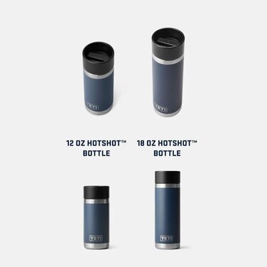 Термос-бутилка YETI Rambler Hotshot, вакуумна, нержавіюча сталь, з кришкою Hotshot, 354 мл, колір вугільний