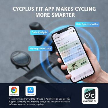 Велокомп'ютер CYCPLUS GPS бездротовий IPX6 ANT Bluetooth 5.0 Strava сумісний