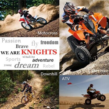 Мотокросовий шолом Enduro з окулярами, рукавицями і маскою для мотоцикла, чоловічий крос-шолом для мопеда, квадроцикла, MTB, чорний-червоний