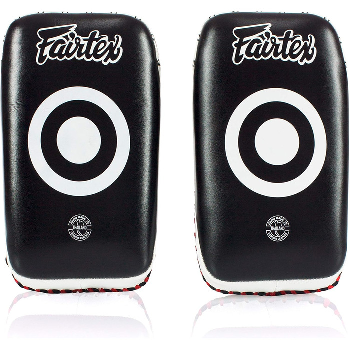 Килимки Fairtex Curved MMA Муай Тай чорні товсті (пара)