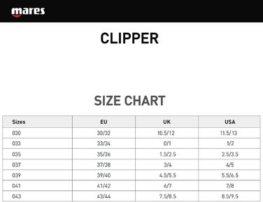 Ласти Mares Clipper білі унісекс дорослі розмір 39