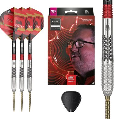 Тартс Stephen Bunting G5 95% вольфрам, Швейцарські точкові дротики, 18/22/25 г