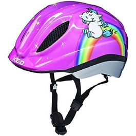Велошолом Bike Fashion Єдиноріг для підлітків, рожевий, розмір M, унісекс