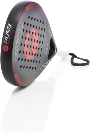 Ракетка LUXTRI Padel Jugador для початківців 360г Fiberglass/Eva (Jugador Original Black-Red)