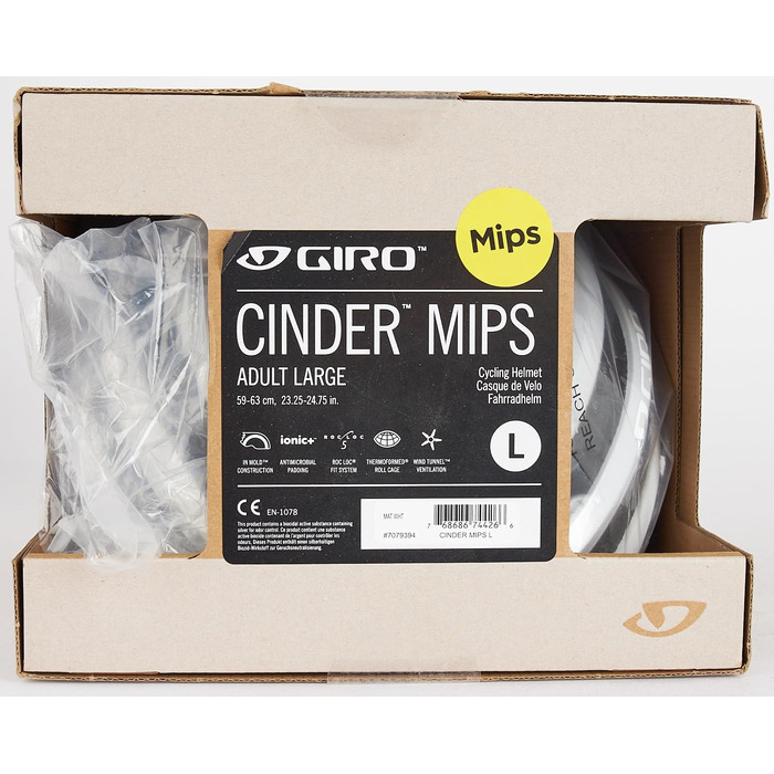 Шолом Giro Cinder MIPS, білий, розмір L