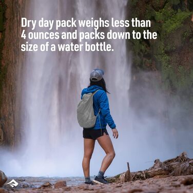 Sea to Summit Ultra-Sil Dry — водонепроникний ультралегкий рюкзак з Cordura 30D, компактний складаний, із рол-закриттям і світловідбиваючою стяжкою