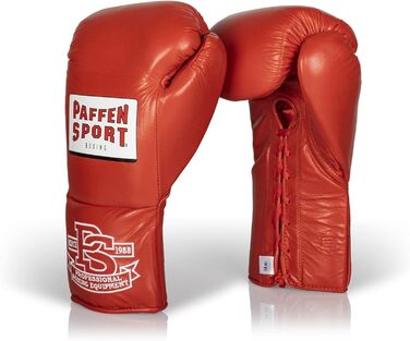 Боксерські рукавички Paffen Sport PRO Mexican зі шнурівкою для тренувань і спарингів, для боксу, кікбоксингу, муай-тай