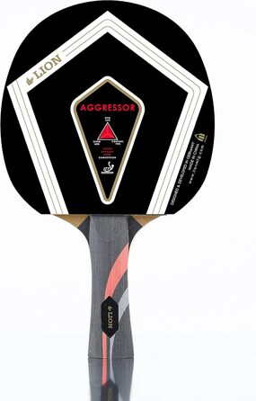 Ракетка для настільного тенісу LION Aggressor Гума ITTF Губка 1.8 мм Hobby