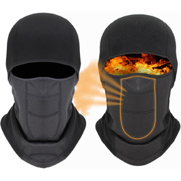 Маска Voofly Balaclava флісова вітрозахисна лижна One size