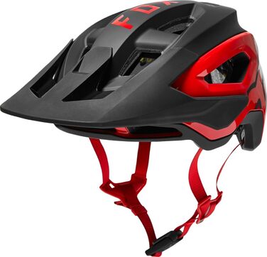 Унісекс велосипедний шолом Fox Racing Speedframe Pro з захистом IPS Air Node, BOA Fit, чорний/червоний, розмір S