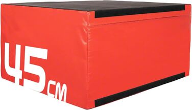 Тренажер Sport-Tec Soft Plyo Box 45 см Червоний