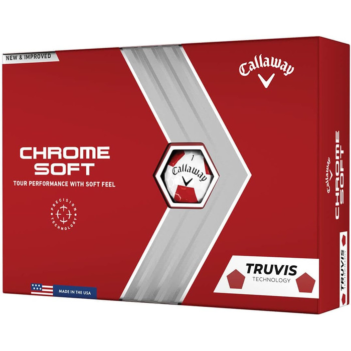 М'які м'ячі Callaway Chrome 2022 для гольфу