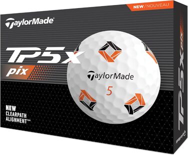 М'ячі TaylorMade TP5 унісекс для гольфу