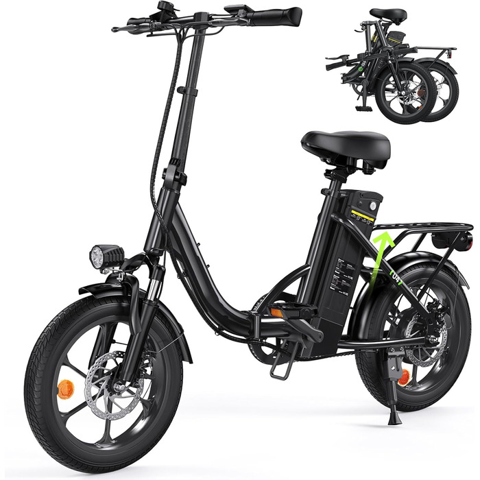 Велосипед Finbike E-bike 16 Fat Tire, акум. 10.4Ah, 4 режими, 88 км