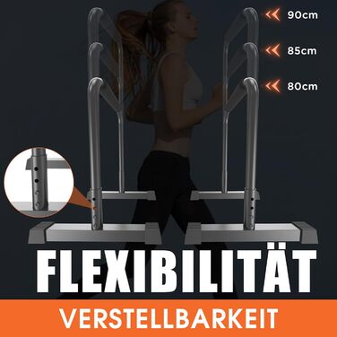 Батончики DH FitLife Діп-станція 80-90 см для гімнастики