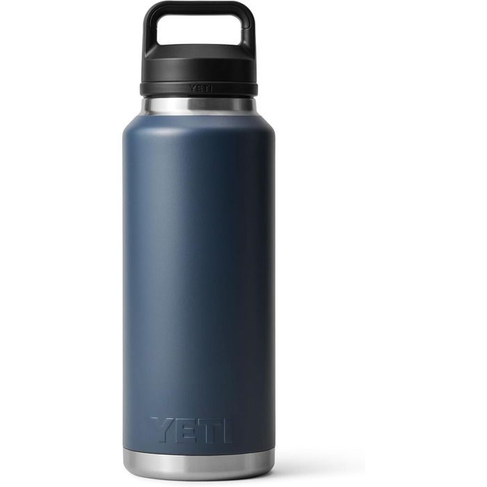 Термос-фляга YETI Rambler 1,4 л з кришкою Chug, синя