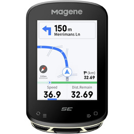 Велокомп'ютер Magene C506SE, кольоровий дисплей 2.4', GPS, WiFi, Bluetooth