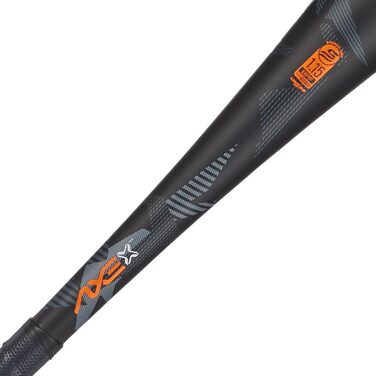 Бейсбольна бита Axe Strato 2 USSSA, алюмінієва, 1-складова, 2 3/4'', Drop -10, 26''/16oz, синьо-оранжева
