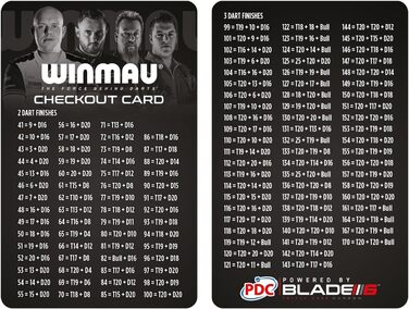 Набір дошок Winmau Diamond Plus з об'ємним звучанням