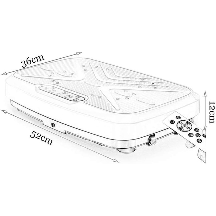 Вібротренажер Slim Board Тонізація Вібраційна пластина