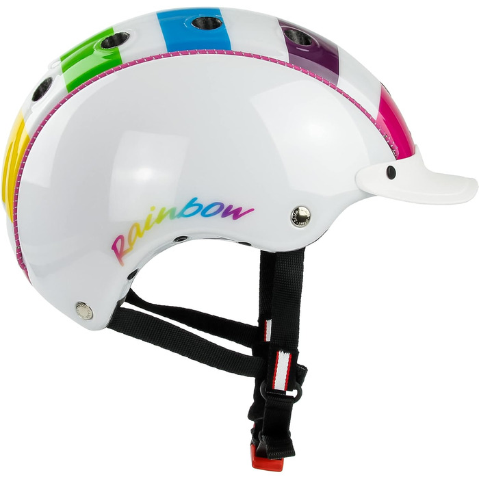 Велосипедний шолом Casco Kids Mini 2 Lucky 7 XS (46-52см) веселка