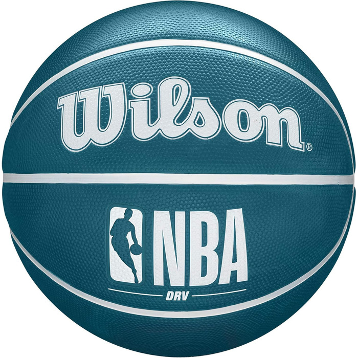 М'ячі баскетбольні Wilson NBA DRV синій розмір 6 - 28.5' для приміщень/вулиці