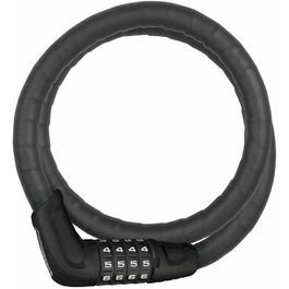 Велосипедний тросовий замок ABUS Steel-O-Flex Tresorflex 6615C з кодовим механізмом і кріпленням, сталевий, рівень безпеки 5