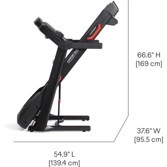 Бігові доріжки Bowflex BXT8Ji серії, колір чорний