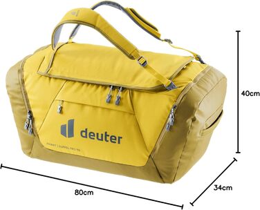 Спортивна сумка deuter AViANT Duffel Pro 90 Дорожня сумка (Кукурудза-куркума)