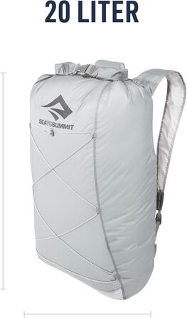 Sea to Summit Ultra-Sil Dry — водонепроникний ультралегкий рюкзак із Cordura 30D, компактний, з рулонною застібкою та світловідбивним шнуром