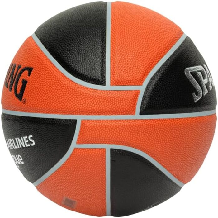 Баскетбольні м'ячі Spalding 77100Z чорний/помаранчевий р. 7