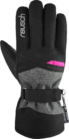 Жіночі рукавички Reusch Hellen R-TEX XT 7771 Blck/Blck Melang/Pink Glo 8